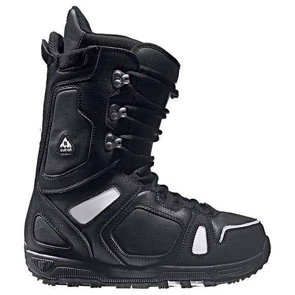 NEW Burton Freestyle Mens Snowboard Boots Black Size 6 Euro 38 Traditional Lace - Picture 2 of 2